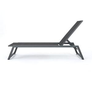 English Elm Christopher Knight Home® - Myers Chaise Lounge Set - Stylish, Adjustable, Weather-Resistant Loungers For Outdoor Relaxation 61407.00BBLKMP2