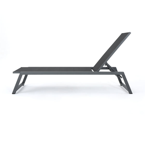 English Elm Christopher Knight Home® - Myers Chaise Lounge Set - Stylish, Adjustable, Weather-Resistant Loungers For Outdoor Relaxation 61407.00BBLKMP2