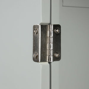 English Elm Tall Bathroom Storage Cabinet - Modern Grey Mdf Stand With Adjustable Shelf & 2 Drawers For Organization N725P241045E-GIGA