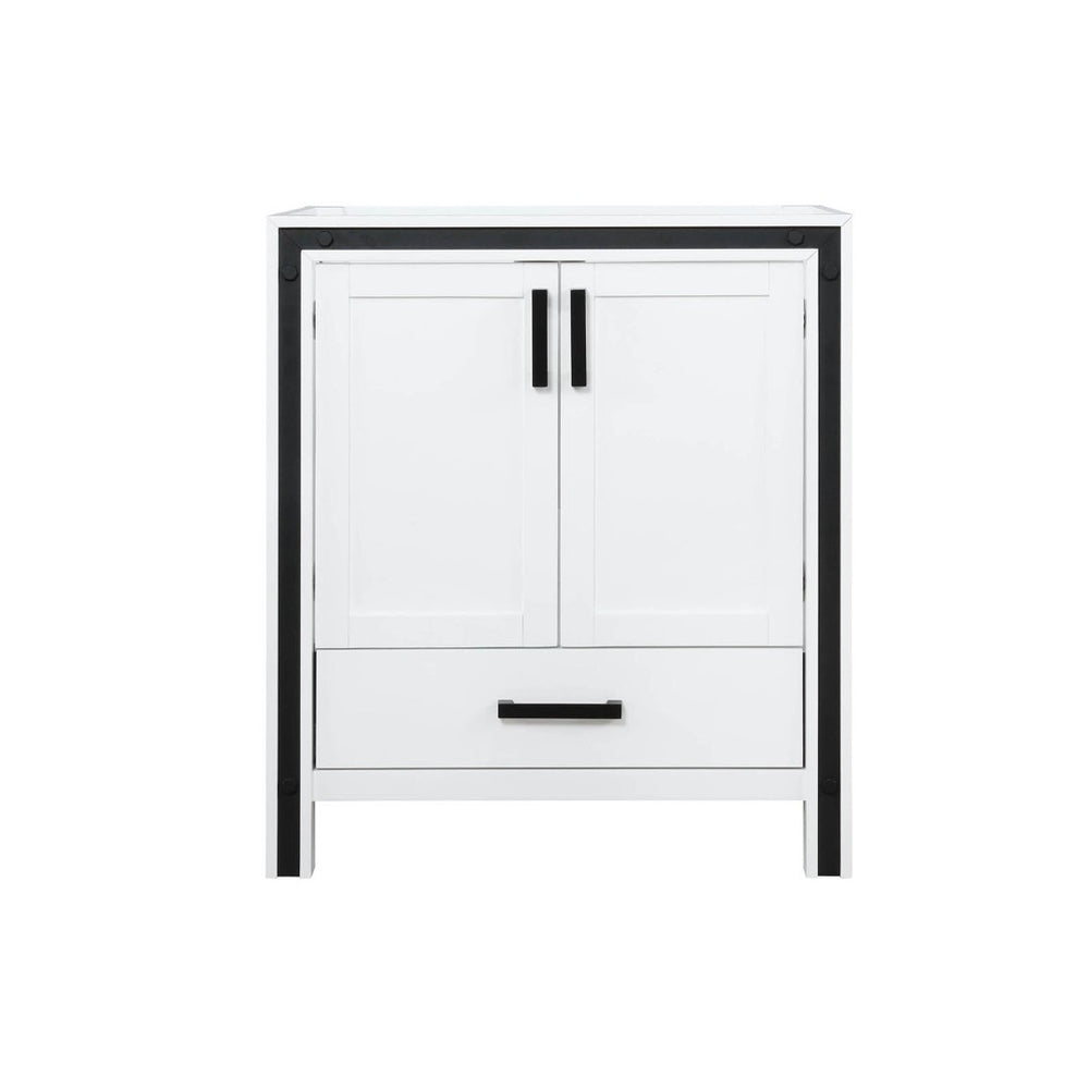 English Elm White Elegant Bath Vanity 30 In. W X 22 In. D – Durable Solid Wood, Soft-Close, Fully Assembled Design B2731P260674-GIGA