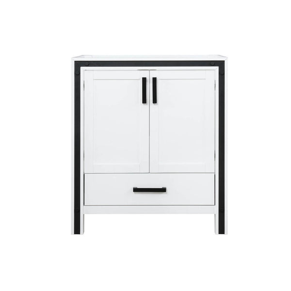 English Elm White Elegant Bath Vanity 30 In. W X 22 In. D – Durable Solid Wood, Soft-Close, Fully Assembled Design B2731P260674-GIGA