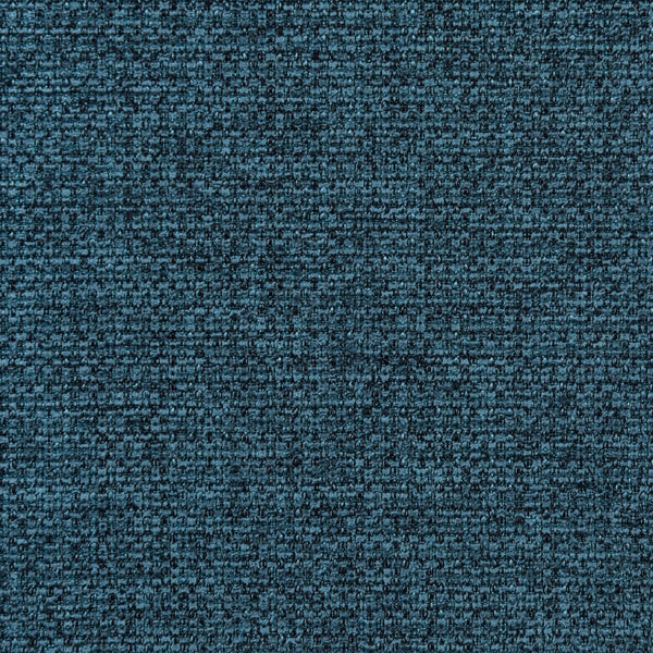 English Elm Fabric Upholstered Accent Bench with Arms in Soft Neutral Fabric, Sleek Black Legs for Modern Chic Seating Peacock Blue B016P383670