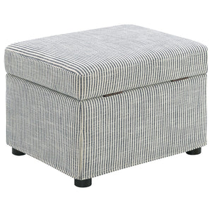 English Elm Merced Fabric Ottoman with Hydraulic Lift Top and Hidden Storage for Living Rooms B062P451982