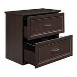 OSP Home Furnishings Jefferson Lateral File Espresso