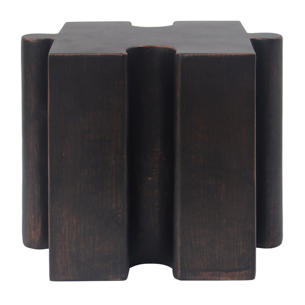 English Elm Christopher Knight Home® - Puzzle Art Side Table - Modular Mgo Accent For Indoor/Outdoor Use, Antique Copper, Customizable Layouts N770P347932A