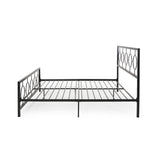 Christopher Knight Home® - Noble House - Francoise Modern Iron King Bed Frame