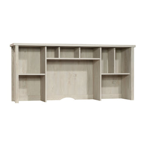 English Elm Hutch, Versatile Brown-Finish Storage Unit With Adjustable Shelves For Living Rooms And Offices B356P367732