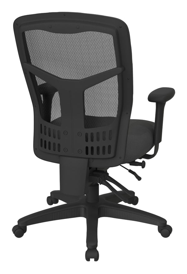OSP Home Furnishings Progrid® High Back Mesh Ergonomic Manager Chair with Lumbar Support for Office Use 92892-226