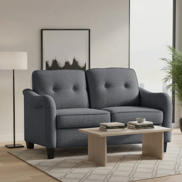 English Elm 3 Piece Living Room Sofa Set - Modern Comfort With Durable Upholstery, Perfect For Apartments & More! W680S00084