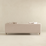 English Elm Ashcroft Furniture - Edward Sofa (Light Cream Velvet)