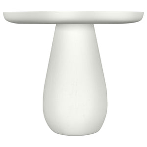 English Elm Trevor Sculptural Cloud Top Mdf Side Table for Modern Eclectic Living Spaces B062S01646