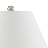 Oculus White Table Lamp