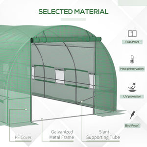 English Elm Outsunny 7x7 Pop up Gazebo Canopy with Mesh Walls Uv Blocking Roof for Camping W2225P200411