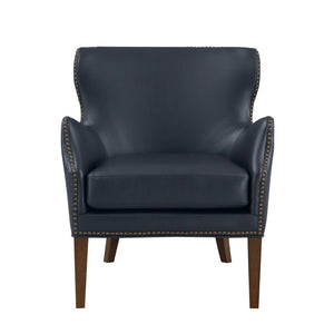 Comfort Pointe Dallas High Leg Slope Arm Chair Midnight Blue 8300-14