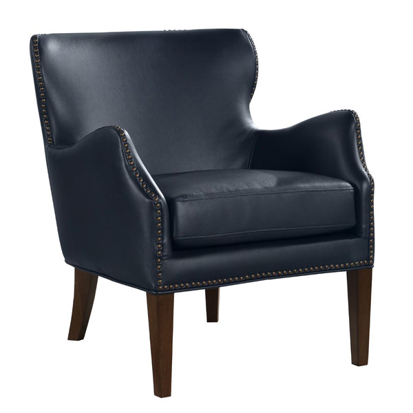 Comfort Pointe Dallas High Leg Slope Arm Chair Midnight Blue 8300-14