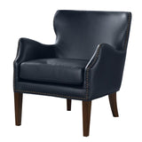 Comfort Pointe Dallas High Leg Slope Arm Chair Midnight Blue 8300-14