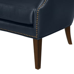 Comfort Pointe Dallas High Leg Slope Arm Chair Midnight Blue 8300-14