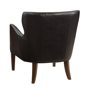 Comfort Pointe Dallas High Leg Slope Arm Chair Dark Brown 8300-42