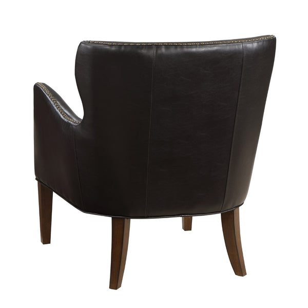 Comfort Pointe Dallas High Leg Slope Arm Chair Dark Brown 8300-42