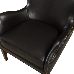 Comfort Pointe Dallas High Leg Slope Arm Chair Dark Brown 8300-42