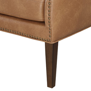 Comfort Pointe Dallas High Leg Slope Arm Chair Saddle 8300-56