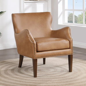 Comfort Pointe Dallas High Leg Slope Arm Chair Saddle 8300-56