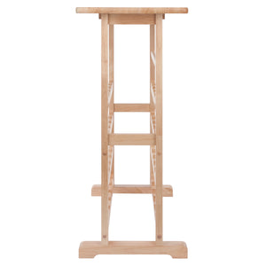 Winsome Wood Vinny 24-bottle Wine Rack - Natural Wood, Stylish Design With Glassware Holders & Serving Surface Natural Solid Wood 83024-winsome-wood