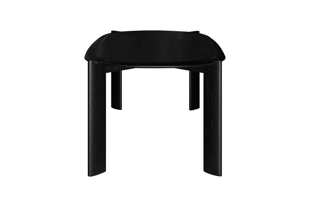 Vig Furniture Modrest Steven - Sleek Black Oval Dining Table For Contemporary Dining Spaces, Crafted In Vietnam Black  Vgwd-pry-dn-blk