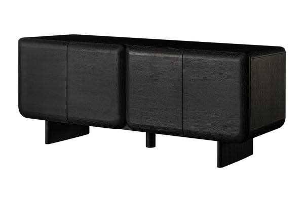 Vig Furniture Modrest Steven - Sleek Modern Black Buffet With Stylish Storage For Your Contemporary Space Black  Vgwd-pry-bf02-blk