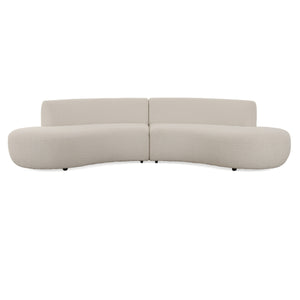 Vig Furniture Divani Casa Weldon - Elegant Off-white Curved Sectional Sofa For Modern Living Room Comfort & Style Off,White  Vgod-zw-24024-g468-1a