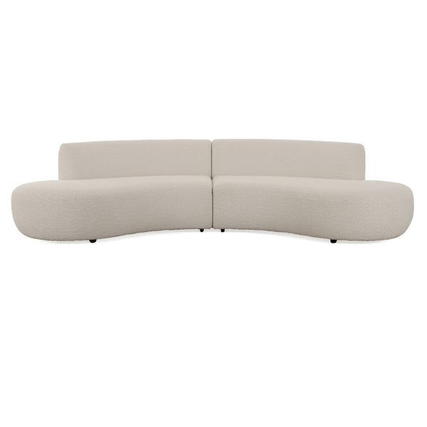Vig Furniture Divani Casa Weldon - Elegant Off-white Curved Sectional Sofa For Modern Living Room Comfort & Style Off,White  Vgod-zw-24024-g468-1a