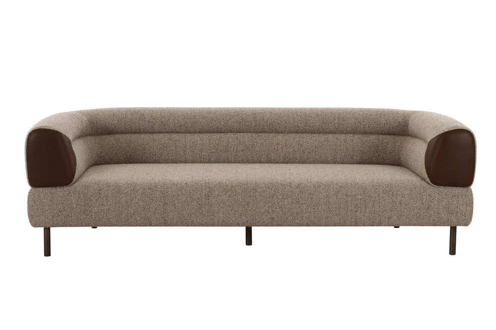 Vig Furniture Divani Casa Plume - Elegant Light Brown Fabric Sofa With Plush Pillows For Stylish Comfort & Design Brown  Vgod-zw-24014-nh30173-5