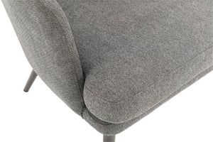OSP Home Furnishings Jenson Chair Charcoal