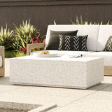 VIG Furniture Modrest Fresno - Modern Terrazzo Concrete Coffee Table VGGR-689980-TER