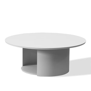 Vig Furniture Renava Onza - Stylish White Outdoor Coffee Table For Patio, Garden, And Deck | Durable & Elegant White  Vgvk-cta009-xl-wht