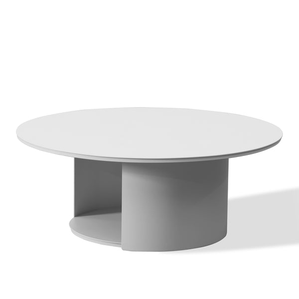 Vig Furniture Renava Onza - Stylish White Outdoor Coffee Table For Patio, Garden, And Deck | Durable & Elegant White  Vgvk-cta009-xl-wht