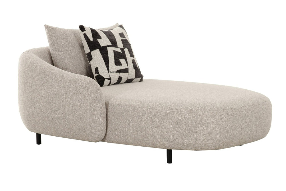 VIG Furniture Marge Modular Beige Sectional Sofa - Contemporary 6-Seat Comfort, Durable Fabric, 5 Pillows Included VGOD-ZW-24015-BGE