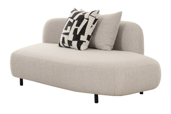 VIG Furniture Marge Modular Beige Sectional Sofa - Contemporary 6-Seat Comfort, Durable Fabric, 5 Pillows Included VGOD-ZW-24015-BGE