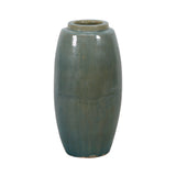 Green Vintage Style Ceramic Vase Tall