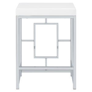 English Elm Laguna 4-Piece Counter Height Dining Set With Nesting Table & Backless Stools For Modern Spaces B062P354060