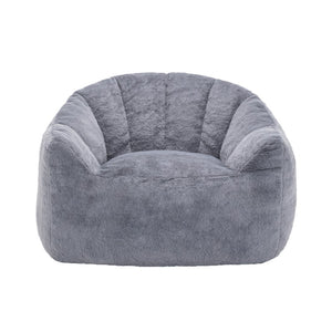 English Elm Bean Bag Sofa Chair with Armrests Memory Foam Filled Oversized Lounge Seat Adults W2200P390381