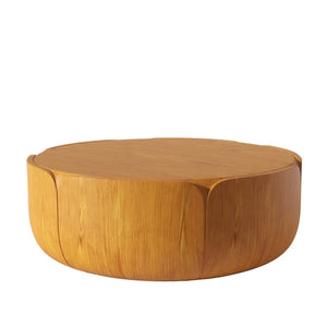 English Elm 35.43" Square Mgo Cement Coffee Table Weatherproof Indoor Outdoor Low Profile Modern Natural W757P387413