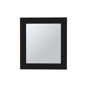 English Elm Luma Mirrored Medicine Cabinet 18.6" W x 5.7" D x 20.5" H Wall Organizer with Two Shelves, Sleek Durable Design Black 24.9 L x 20.1 W x 4 H B070P234355