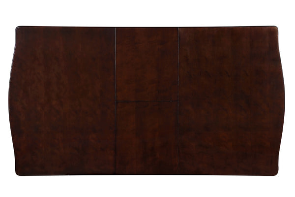 English Elm Espresso Rubberwood Dining Table 60" with Self-Storing 18" Butterfly Leaf Modern 30"H Elegance B011P342789