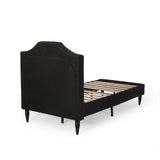 Christopher Knight Home® - Noble House - Elinor Contemporary Upholstered Twin Bed Platform