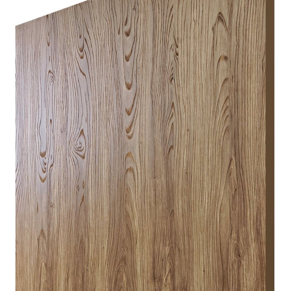 English Elm 30 in Flush Interior Door Slab Walnut Grain Melamine Hollow Core Mdf Panel B2763P486372