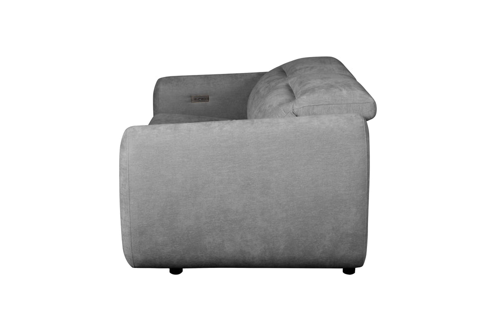 Vig Furniture Divani Casa Brevig - Stylish Grey Reclining Sofa With Modern Design For Ultimate Comfort And Relaxation Grey  Vgmb-mb-r291-p2-gry