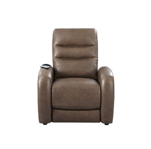 Vig Furniture Divani Casa Huslia - Luxurious Brown Leather Zero Gravity Recliner Chair For Ultimate Comfort Brown  Vgmb-mb-r357-p3-brn