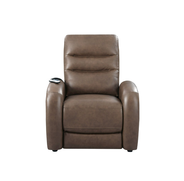 Vig Furniture Divani Casa Huslia - Luxurious Brown Leather Zero Gravity Recliner Chair For Ultimate Comfort Brown  Vgmb-mb-r357-p3-brn