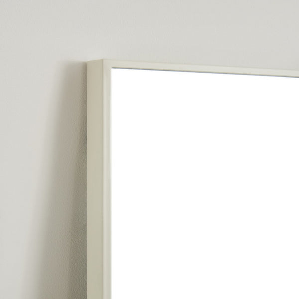 English Elm 70" Full Length Mirror Aluminum Alloy Frame Shatter Proof Wall or Leaning Bedroom White W2071P248359